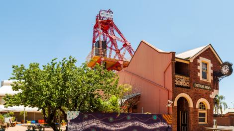 Caption: The Museum of the Goldfields